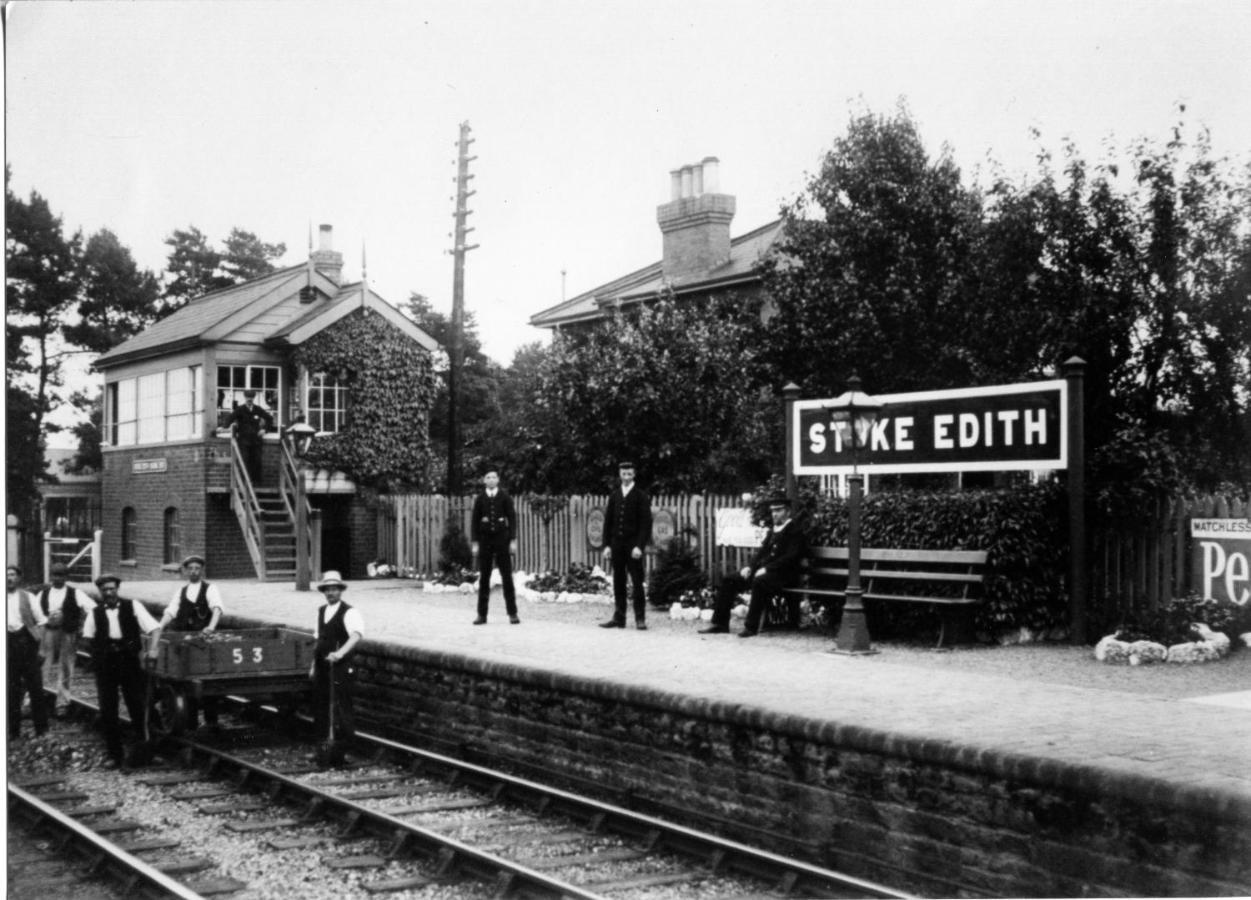 The Booking Office, Stoke Edith Station Hereford Exterior photo